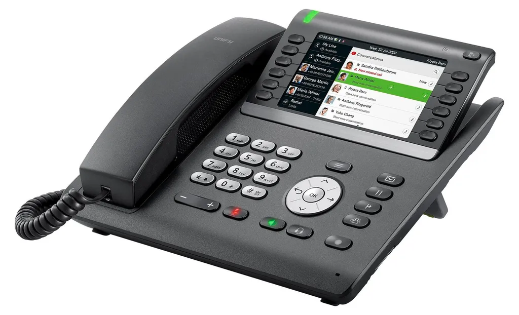 Téléphone CP700X Unify OpenScape - Solution pour télétravail et bureaux - 4