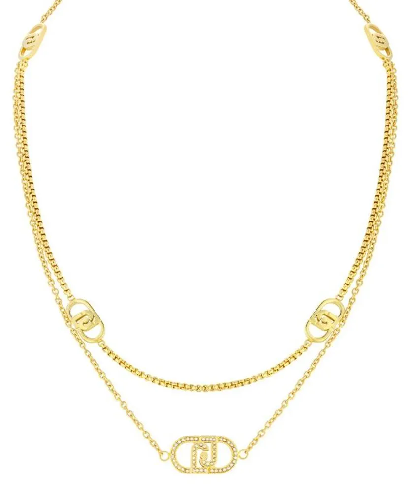 Collier chic plaqué or LJ2907 : L'accessoire parfait pour vos soirées
