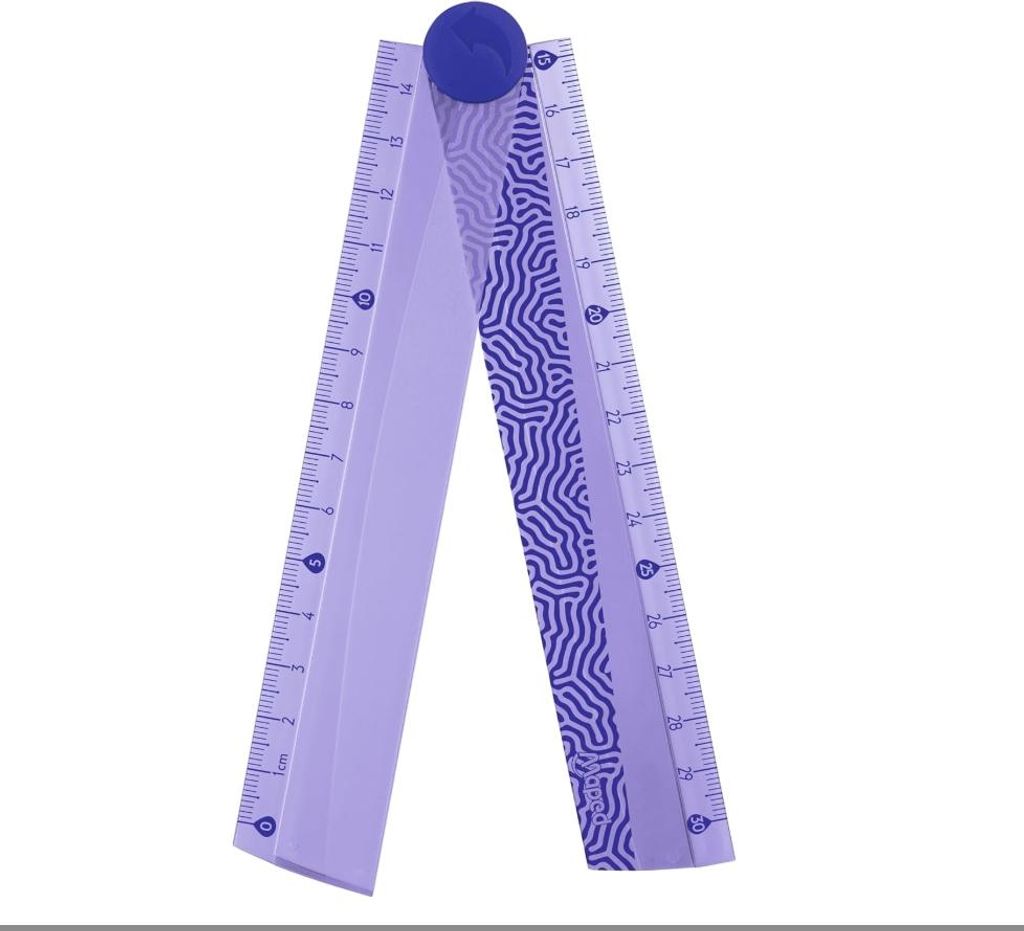 Maped Geometrie-Set 36 Cm – Robustes Geodreieck & Lineal Für Die Schule – Französische Markenqualität Für Präzises Zeichnen