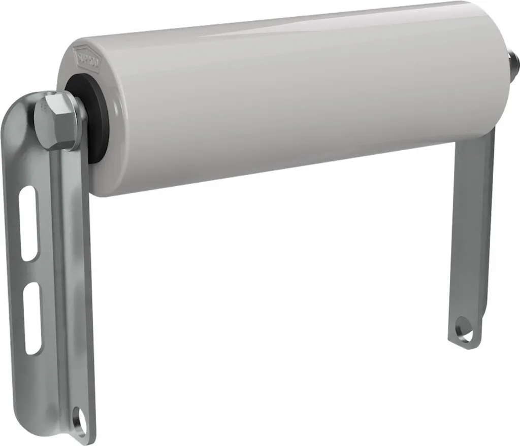 Rullo Laterale Rimorchio SUPROD 250mm - Poliuretano Grigio Premium