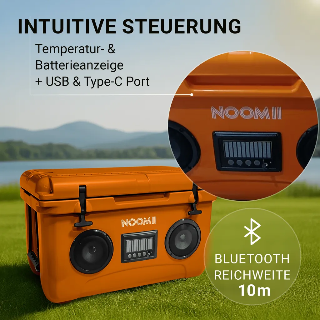 Glacière Connectée 45L ColdBeats Son Bluetooth et Isolation Renforcée - 3