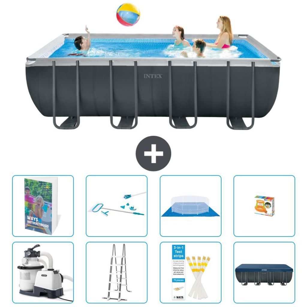 Ultra XTR Pool Rechteckig - 549x274x132 cm - 9-teilig S647