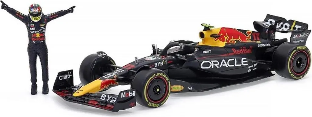 F1 Bburago Oracle Red Bull Racing RB19 Sergio Pérez 11 Échelle 1/24