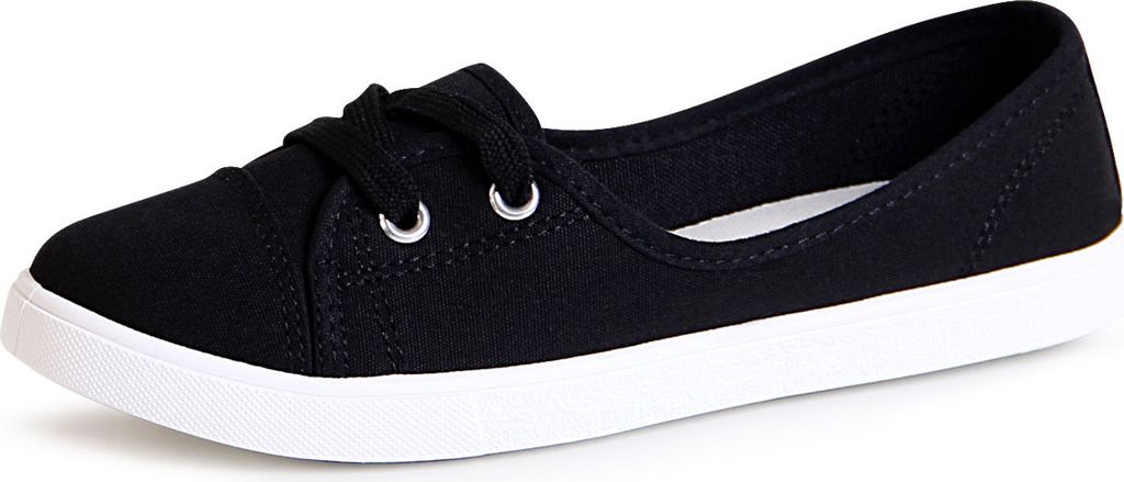 topschuhe24 1873 Damen Halbschuhe Ballerina, Farbe:Schwarz, Größe:36 EU