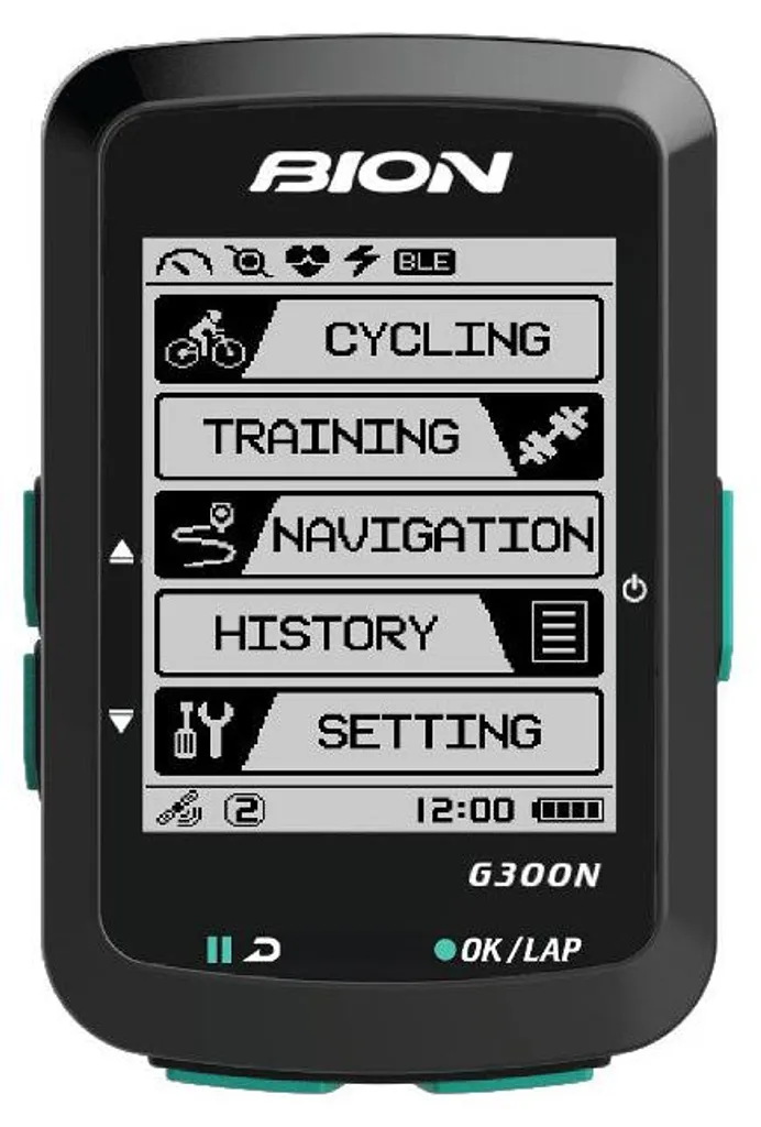 Compteur vélo GPS Bion GPS-300n navigation et suivi de performances