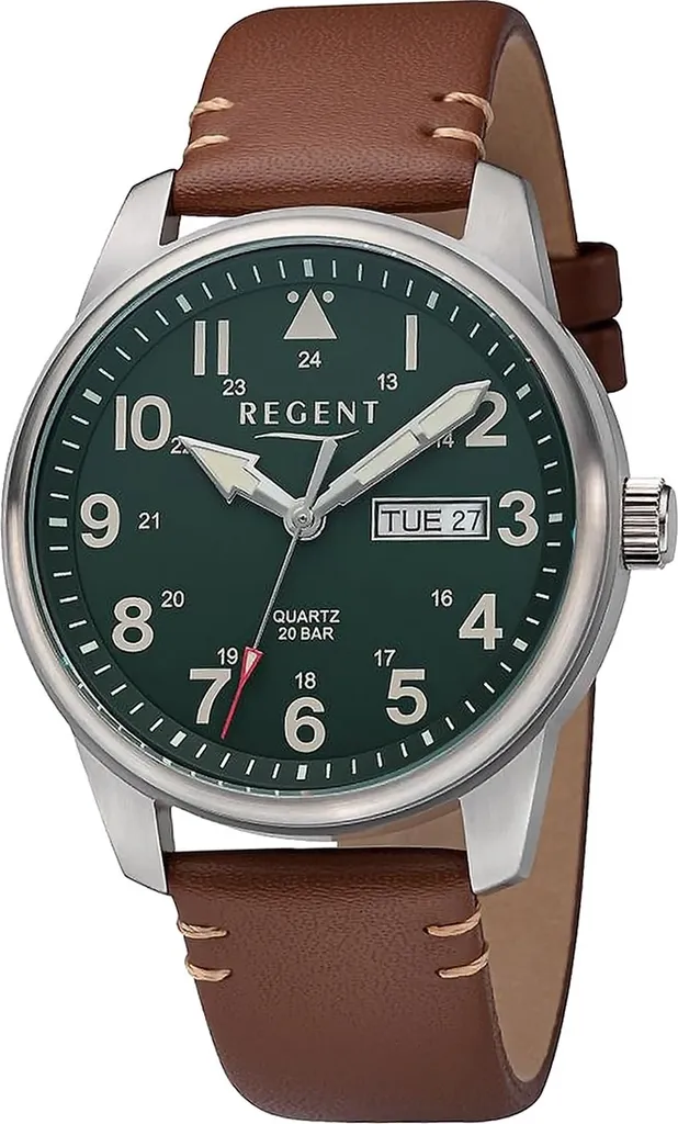 Montre homme durable Regent D2URBA759 finie les rayures sur le métal