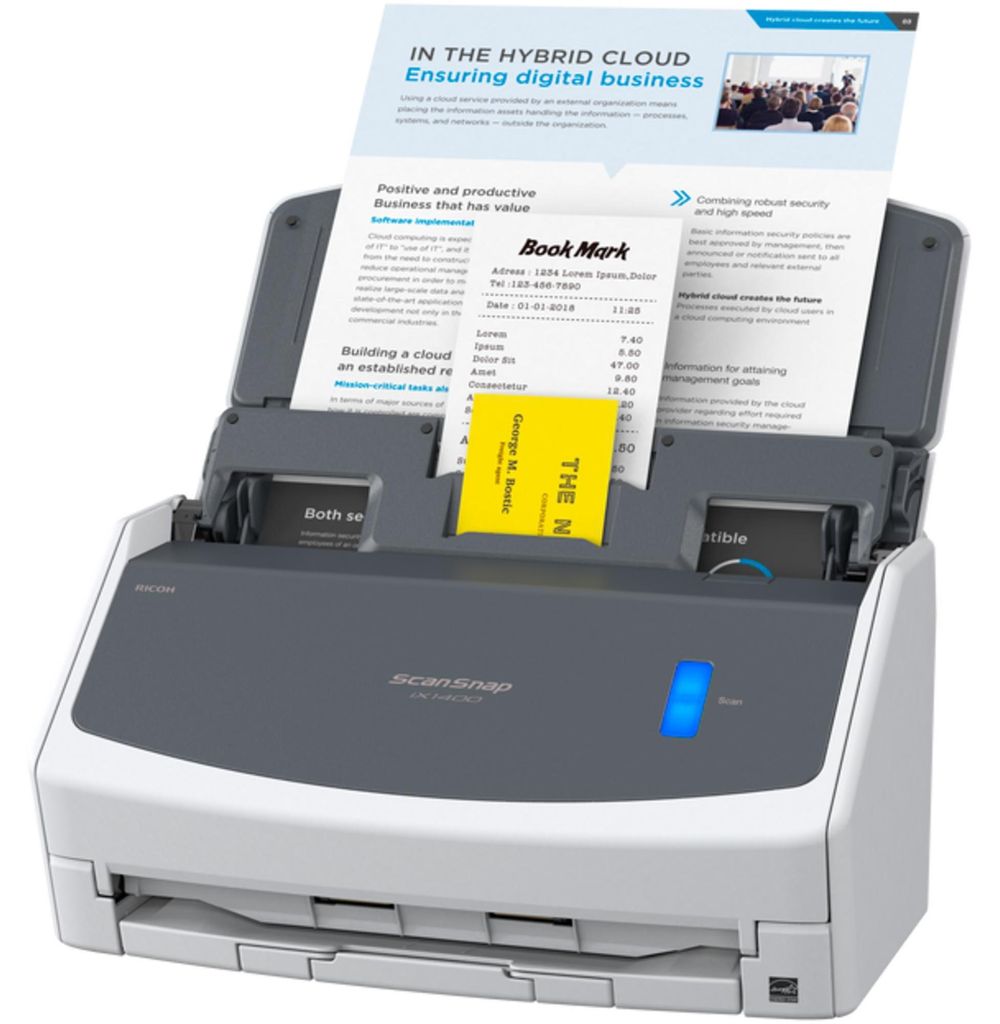 Ricoh ScanSnap iX1400, 216 x 360 mm, 600 x 600 DPI, 40 Produktbild 