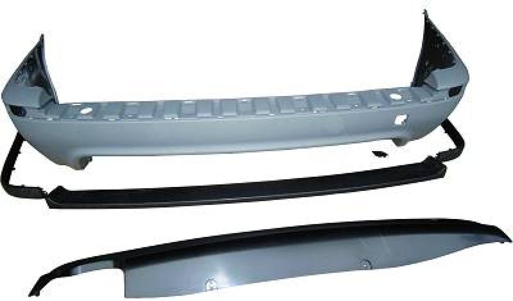 Diederichs Designstossstange hinten E39, 95-03 kpl. mit Leisten