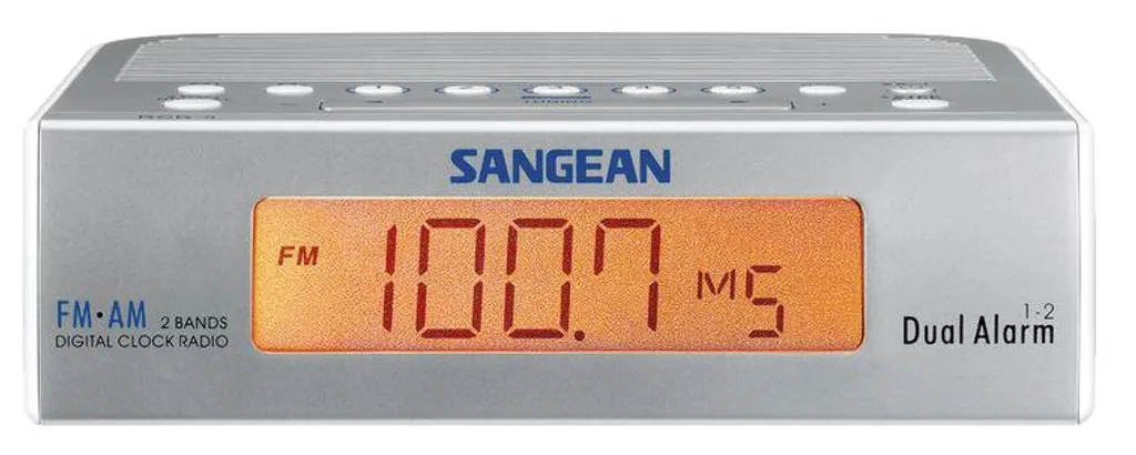 Sangean RCR-5 Orologio Radiocontrollato AM/FM: La Sveglia Indistruttibile