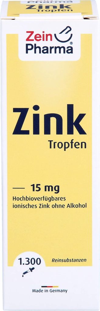 ZeinPharma Zinco gocce 15 mg, soluzione 50 ml Immagine del prodotto 