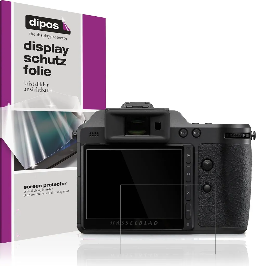 Accessori Hasselblad X2D II: 4x Pellicola Schermo dipos Claro Premium
