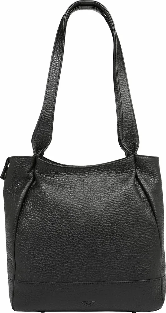 Voi Hirsch Bessie: Elegante Borsa a Tracolla in Pregiata Pelle 27 cm