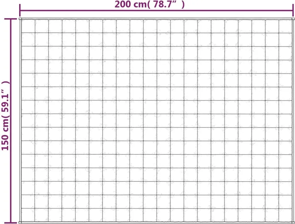 Gravity Blanket Blu 11kg - Coperta Pesata 150x200 cm Bio-Hacking - 6