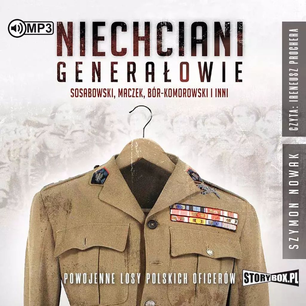 Niechciani generałowie audiobook Szymon Nowak Storybox
