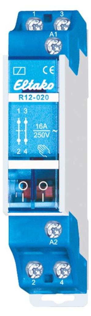 Eltako Schaltrelais 2Ö,16A,230V R12-020-230V
