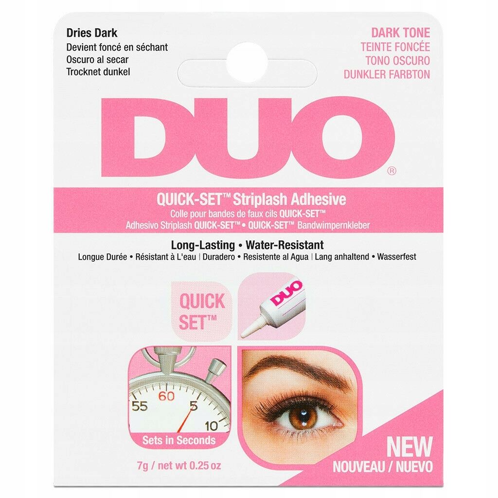 Ardell DUO Quick-Set Striplash Adhesive Kleber für Wimpern Dark Tone 7 g