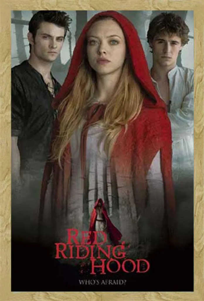 Poster Red Riding Hood Group V2 avec cadre Shinsuke Maxi MDF hêtre