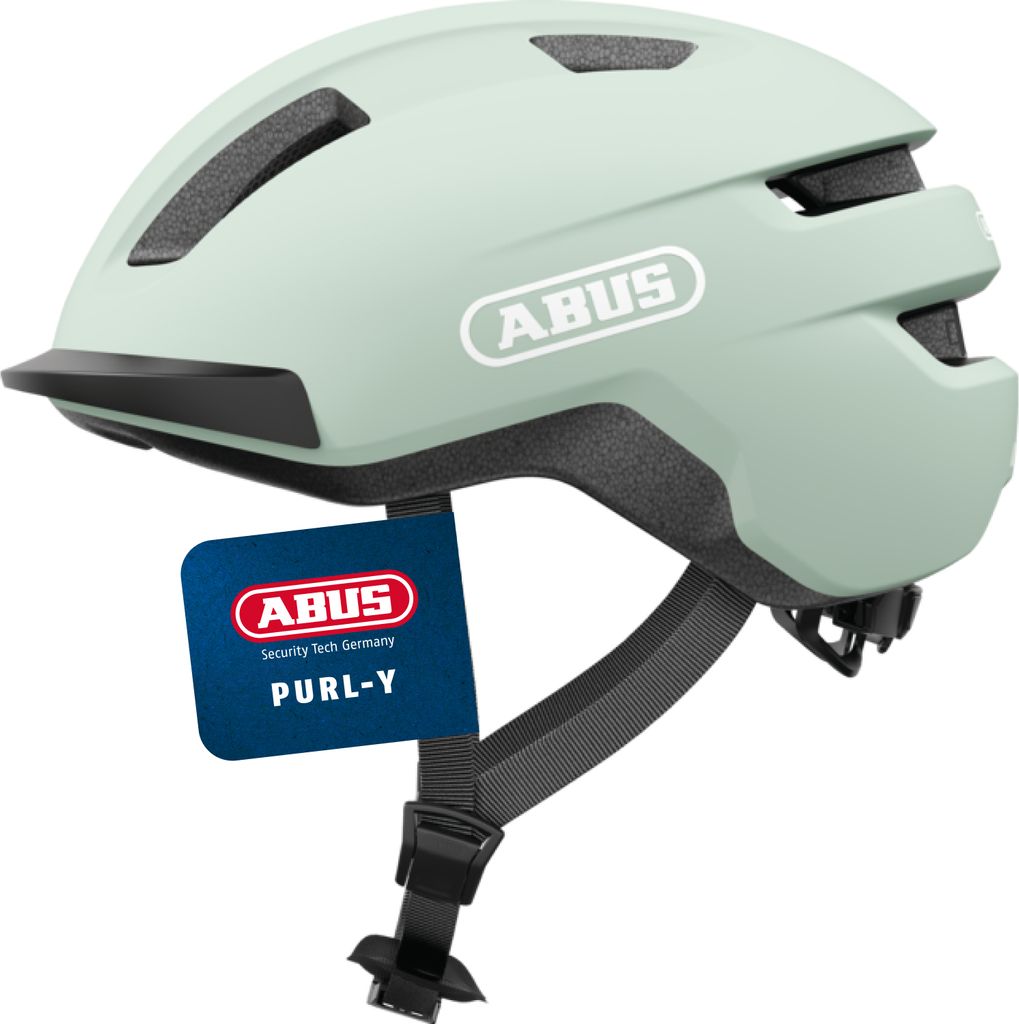 ABUS Fahrradhelm PURL-Y – geeignet für E-Bike und S-Pedelec – stylisher NTA-Schutzhelm für Erwachsene und Jugendliche – Grün (Mint Green),...