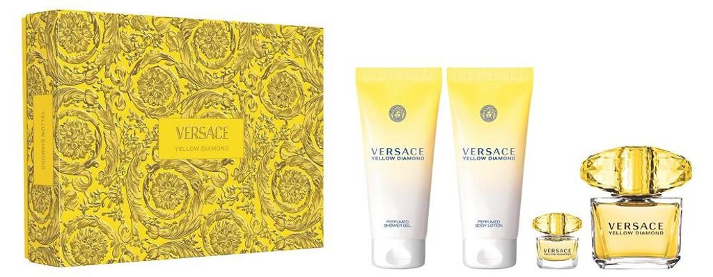 Versace Yellow Diamond Edt Spray 90ml Sets