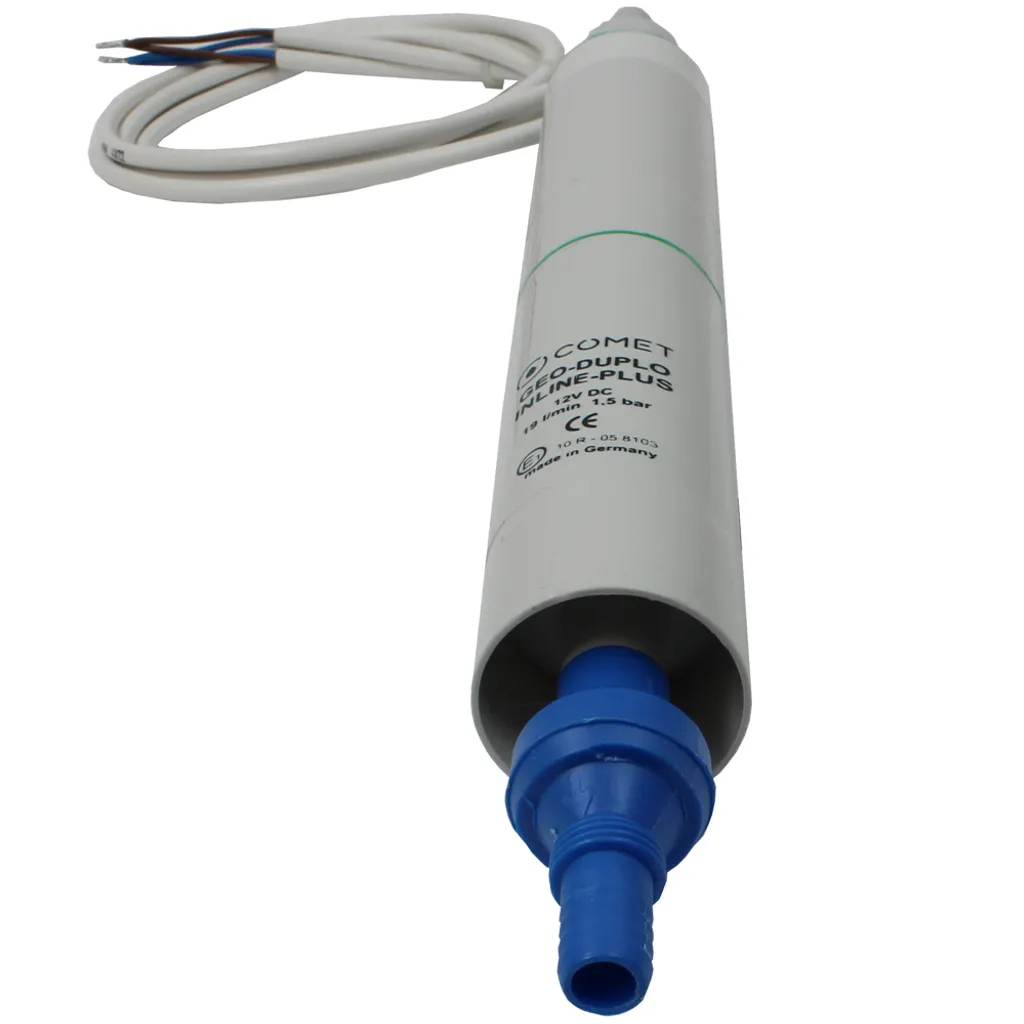Comet GEO DUPLO INLINE PLUS Pompe d'amplification 12V eau