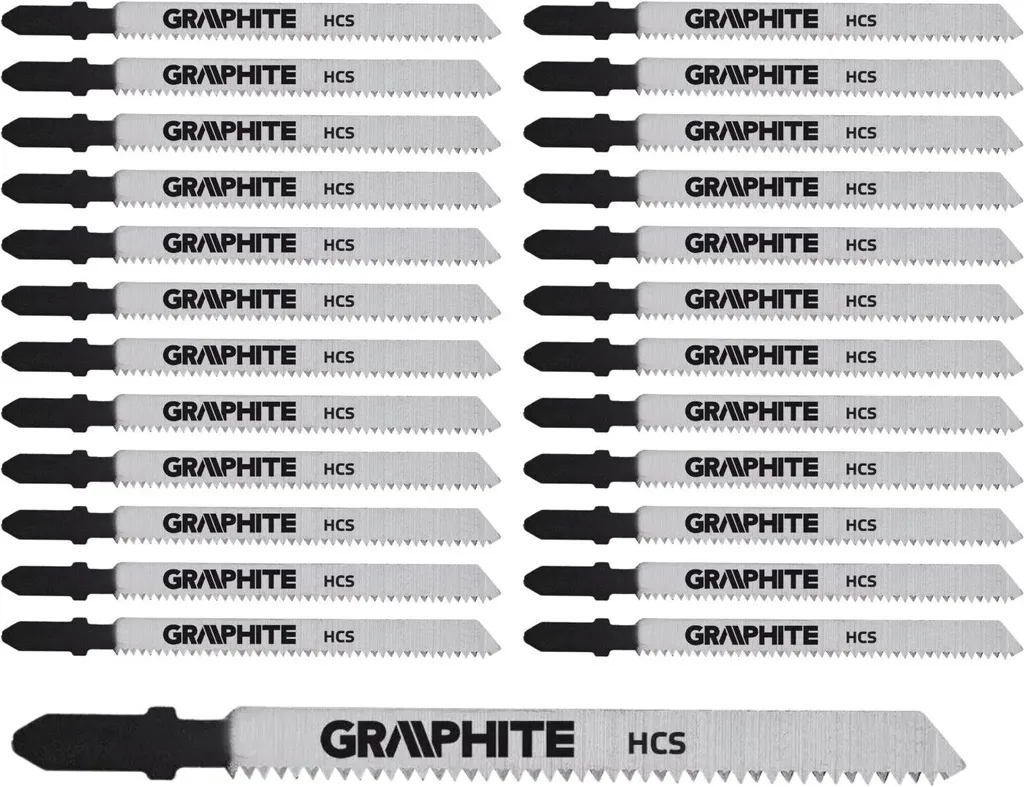 Lames Scie Sauteuse Anti-Chauffe 12 TPI T-Grip pour Coupes Bois Nettes