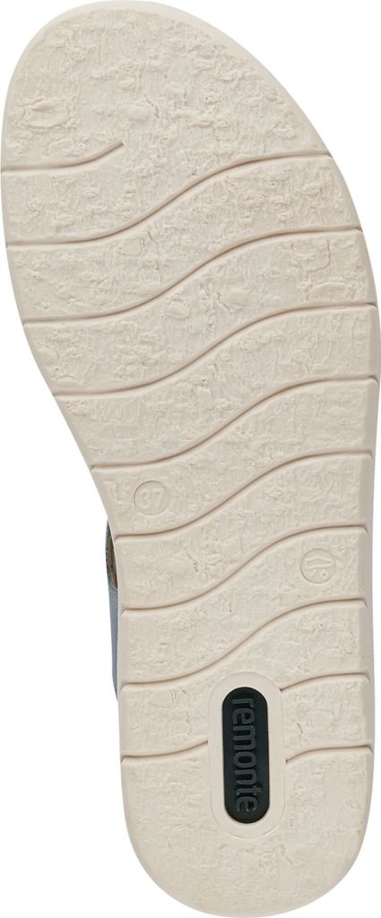 Remonte Damen Sandale Komfort und Eleganz mit einem Hauch von Glamour D2058, Größe:42 EU, Farbe:Blau