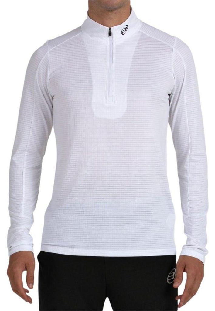 Bullpadel Longsleeve Brise Herren Weiß
