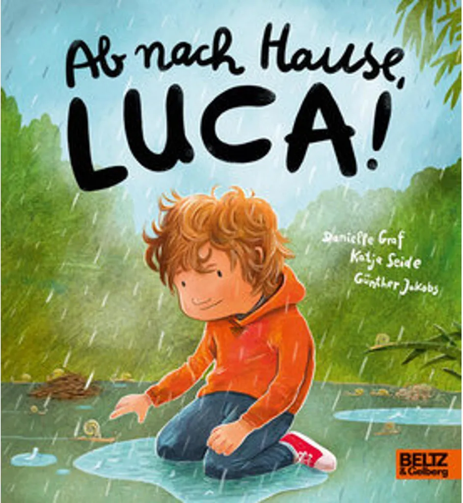 Ab nach Hause, Luca! Album broché avec illustrations colorées et récit