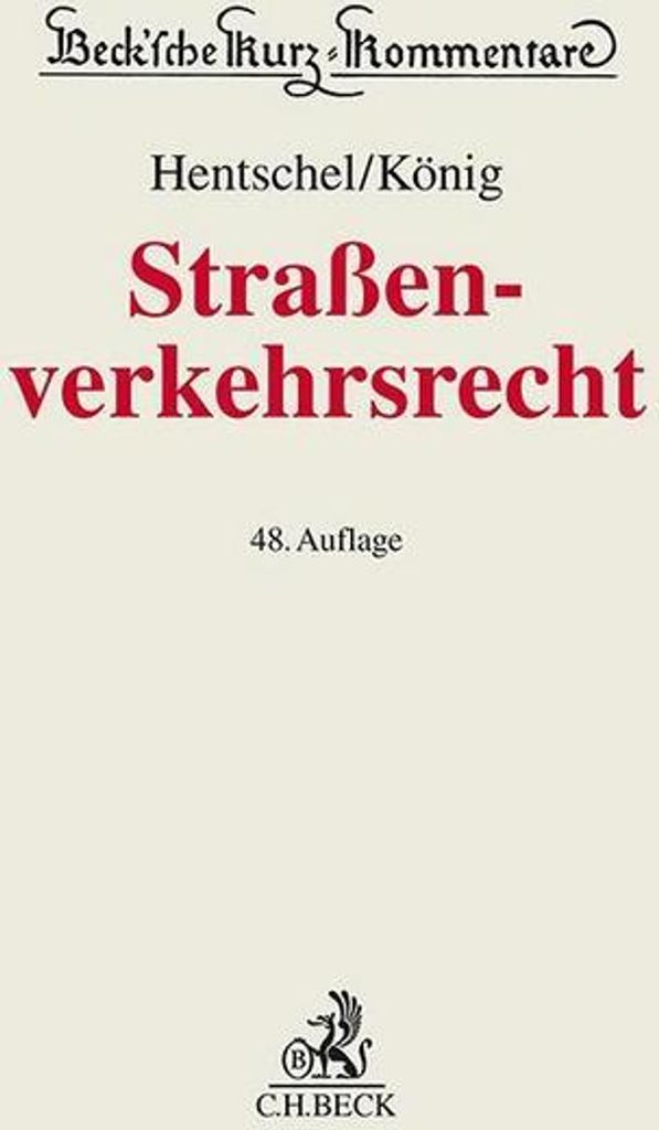 Straßenverkehrsrecht Image du produit 