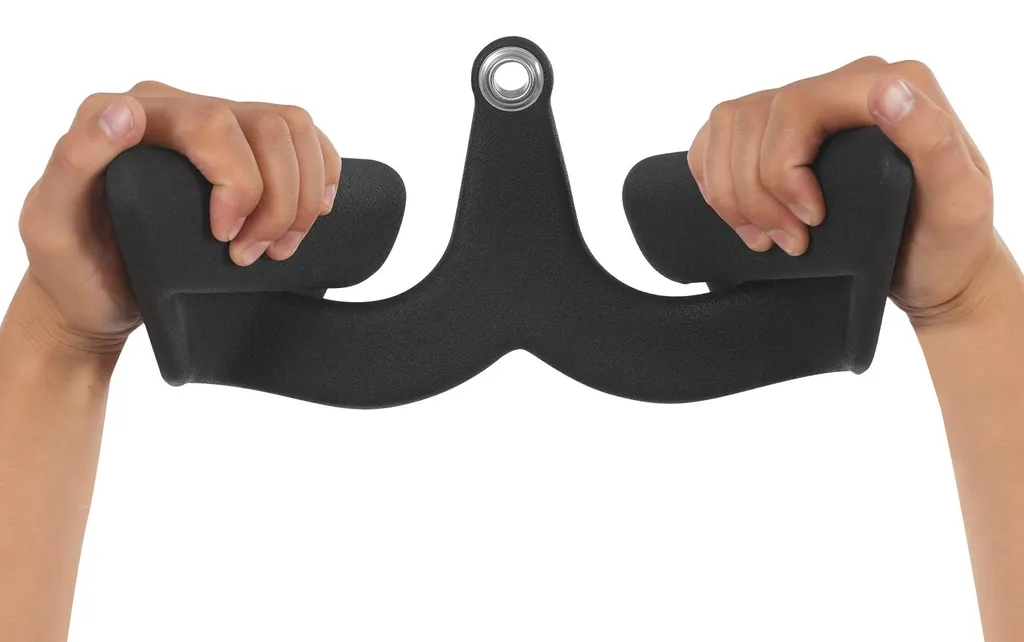 Embout barre de traction grande capacité de charge avec grip noir mat