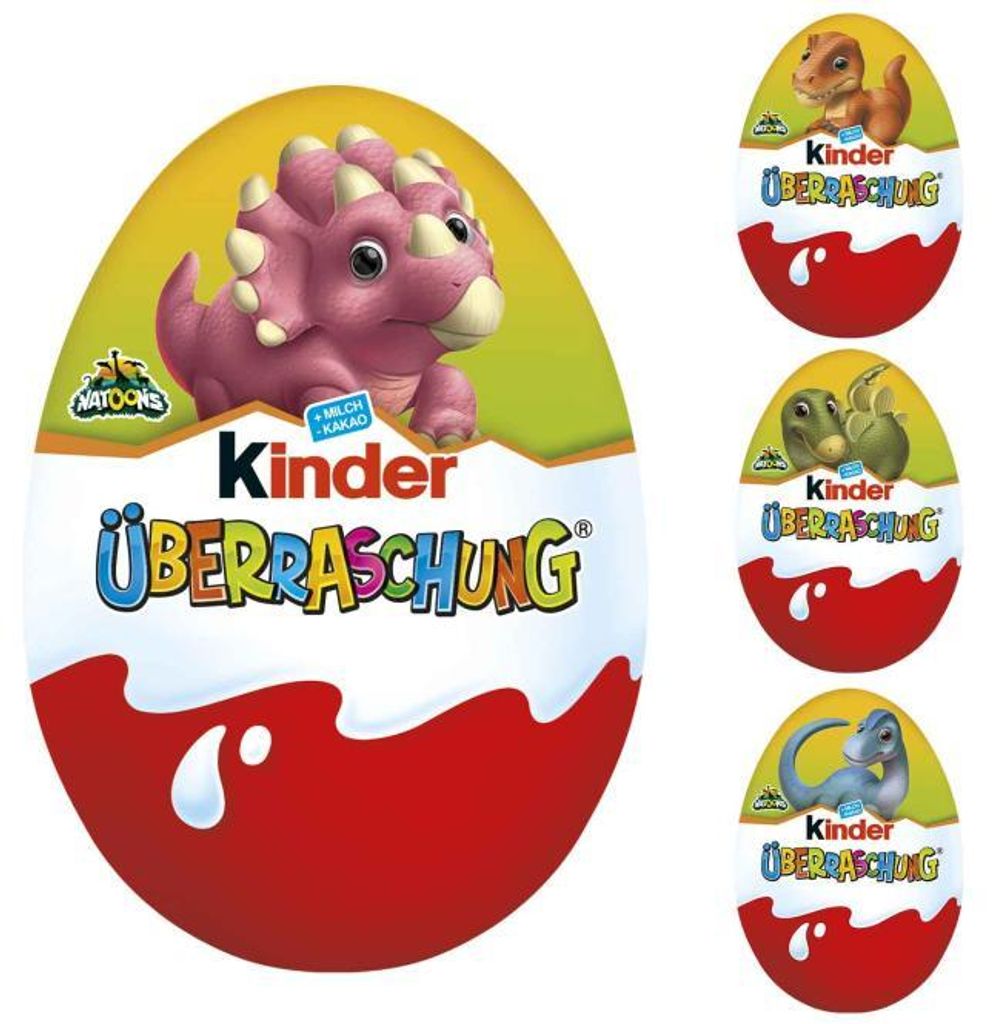 Kinder Surprise Classic-Ei "Natoons" Productafbeelding 