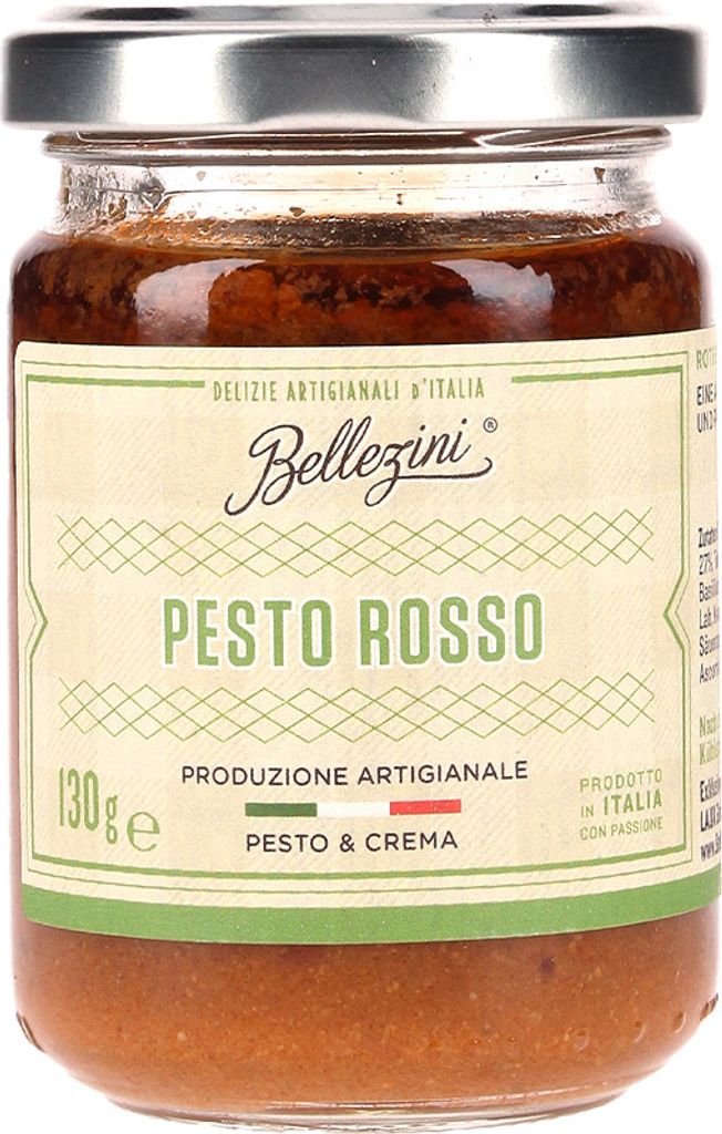 Bellezini Pesto Rosso Fresh - Pesto Tomato 130g