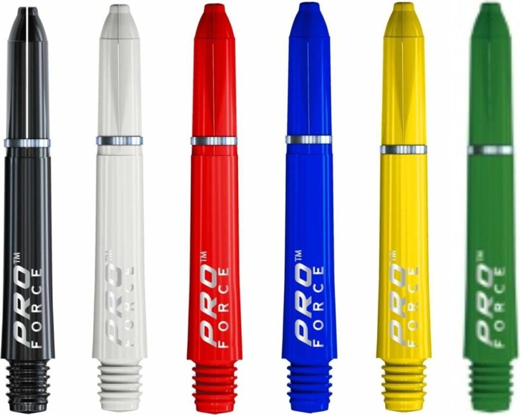 Winmau - Pro Force - Shaft White Short = 35mm