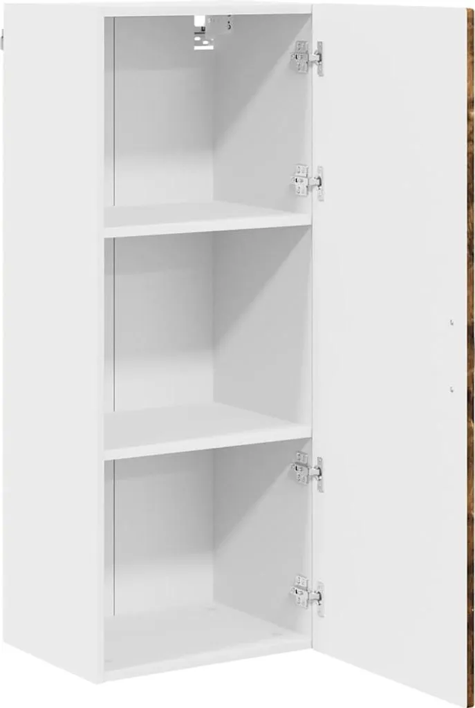 vidaXL Armadio Rovere Affumicato 40x31x100 cm | Calore e Ordine - 5