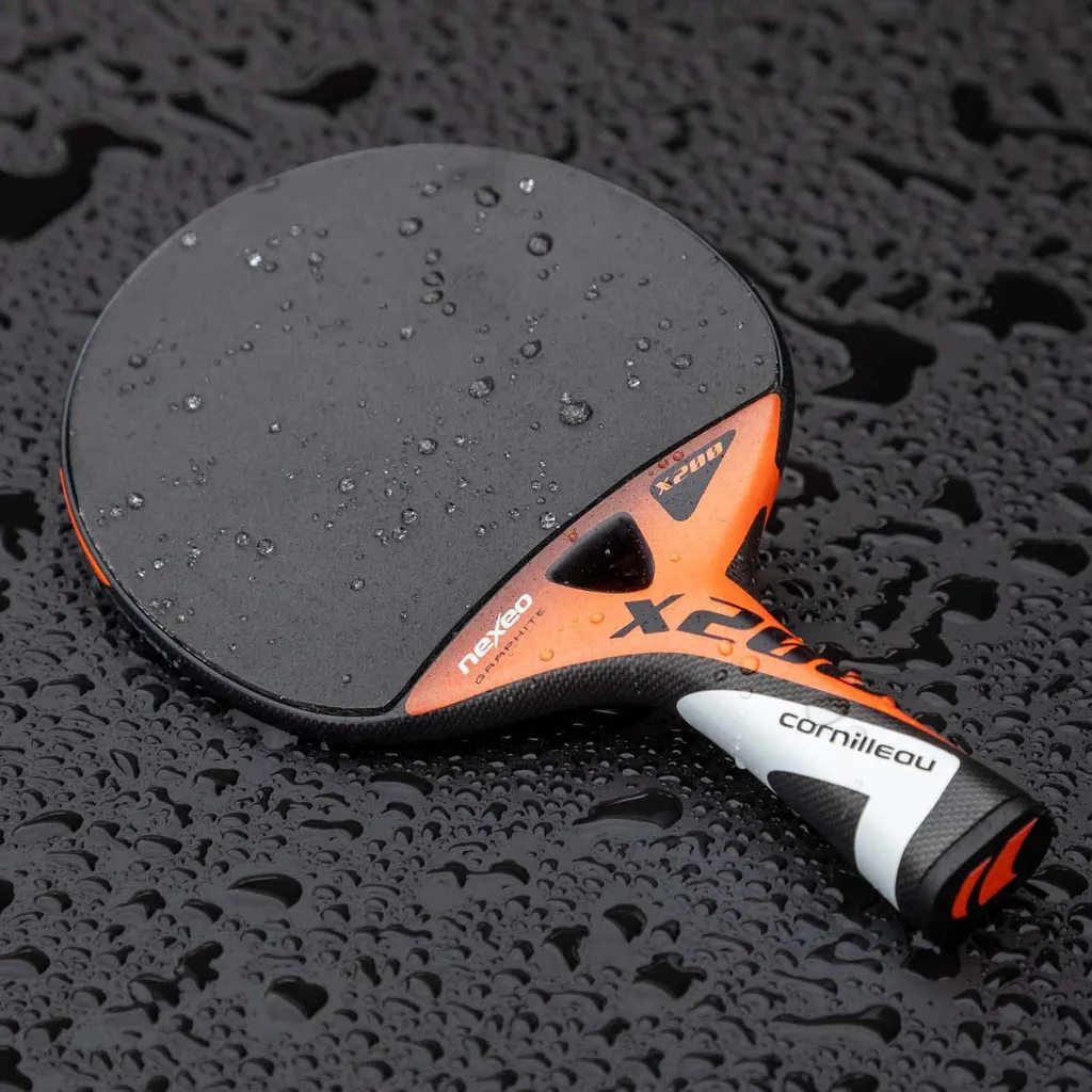 Raquette de tennis de table Cornilleau Nexeo X200 Graphite Extérieur - 8