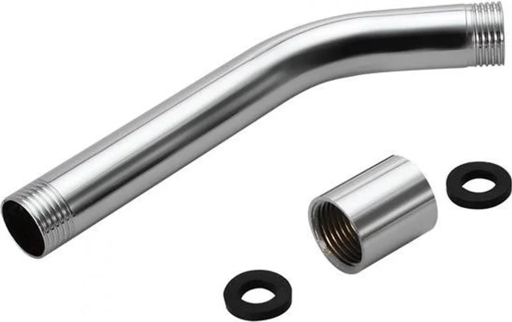 Rallonge de douche chrome pour augmenter la hauteur - Solution jet d'eau - 4