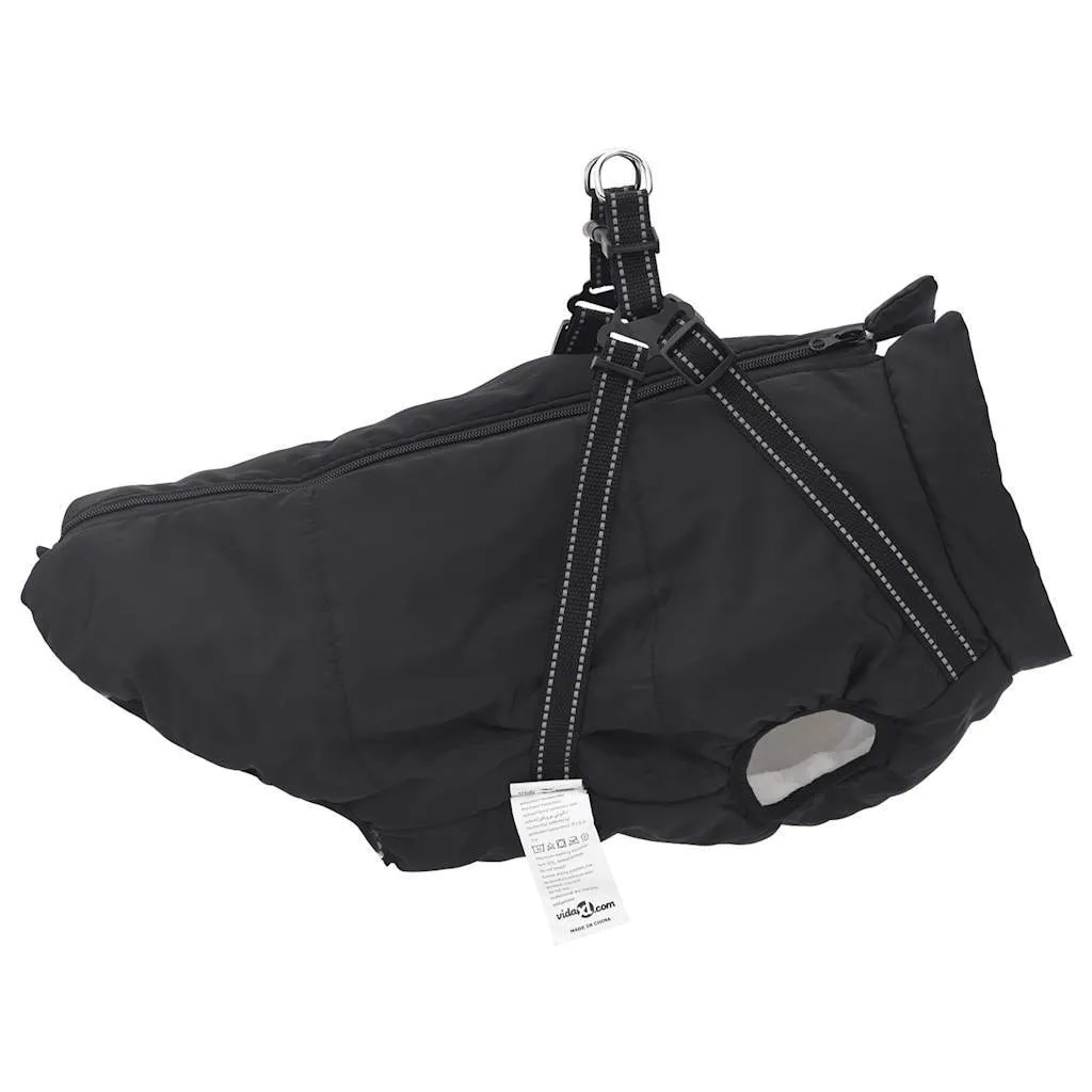 Cappottino Cane Nero L44 Impermeabile: Sicurezza e Stile Urban - 4