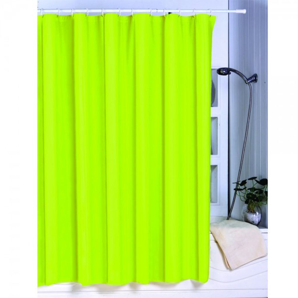 PEVA GREEN Duschvorhang 180x200 cm Produktbild 