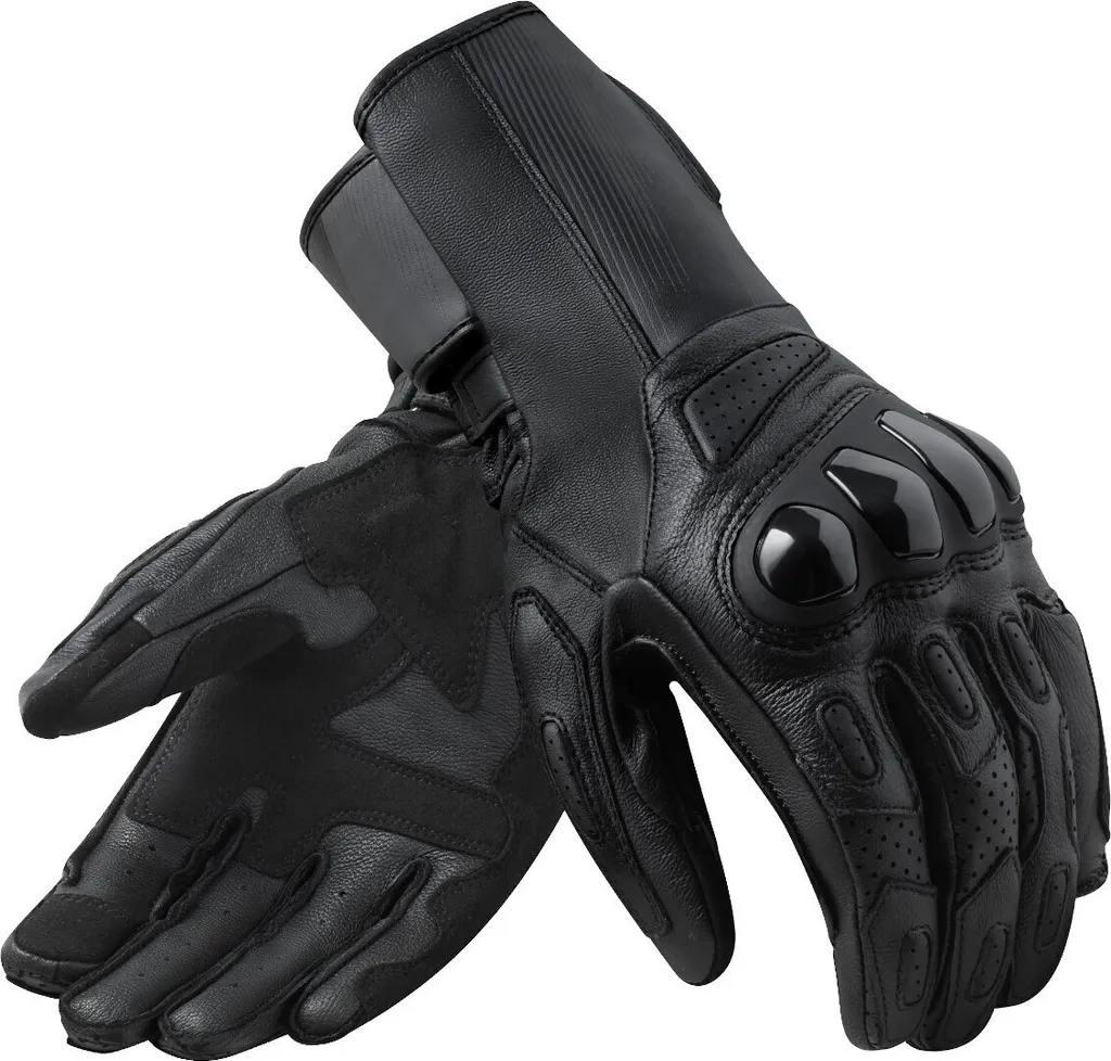 Revit Metis 2 Gants de Moto Noir 4XL : Coque Rigide et Cuir Résistant