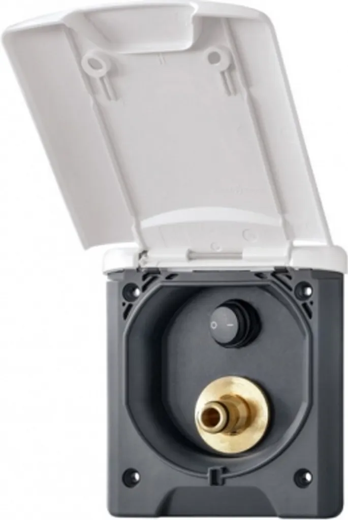 Prise de gaz magnétique noire 130x145mm pour raccordement direct de sécurité