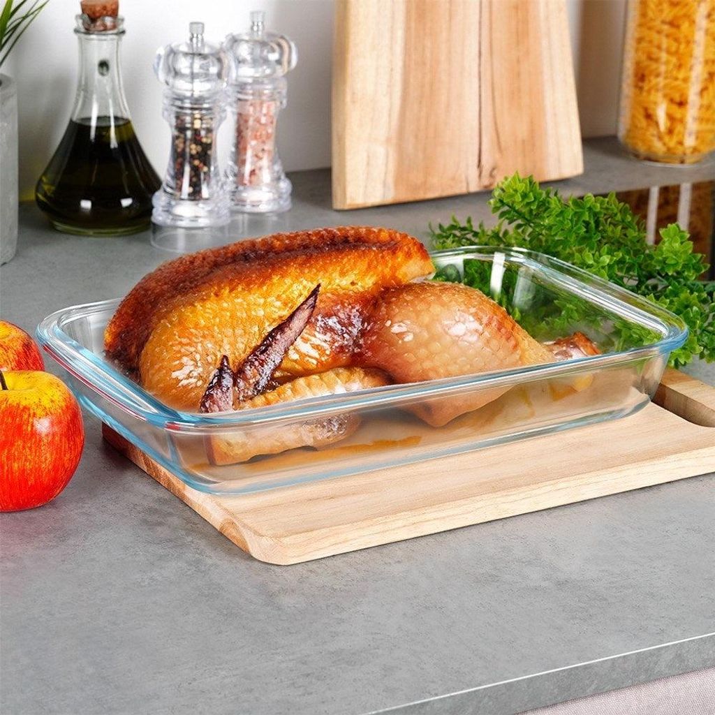 Pečicí forma na pečení a vaření v borosilikátovém skle Obrázek produktu 