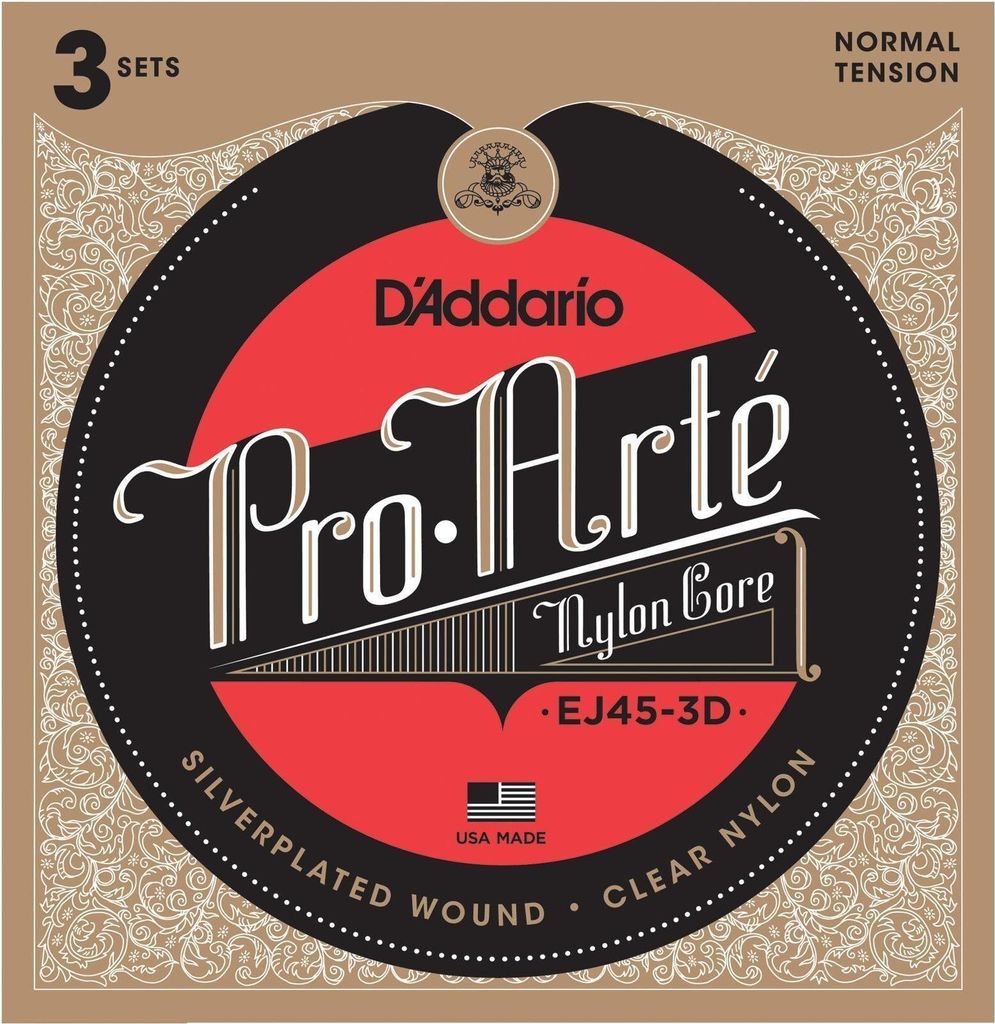D'Addario EJ45-3D - normal - 3-er Pack