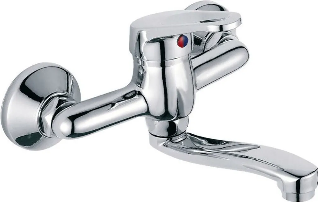 AquaTrimo Verdi 21VD7079CM: Miscelatore Cucina a Parete Cromato