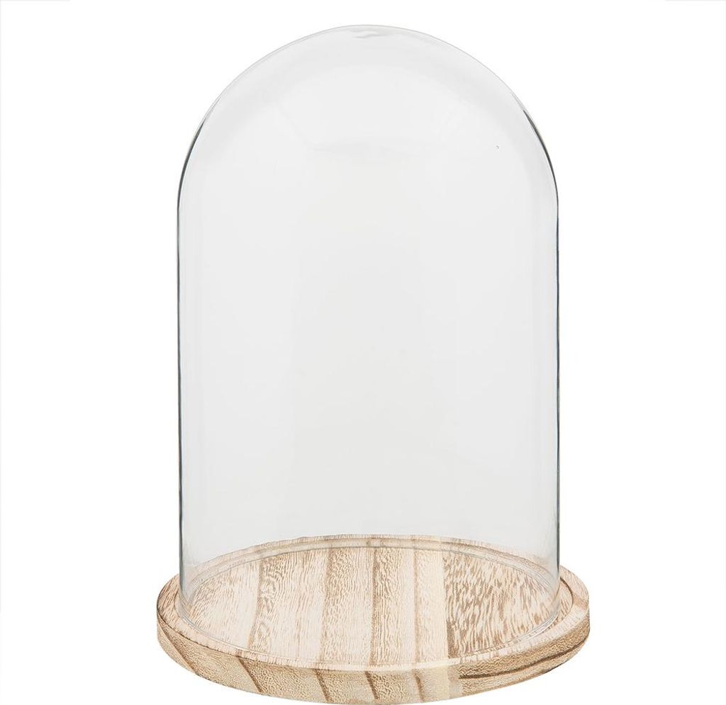 Clayre & Eef Glocke Ø 17x25 cm Glas