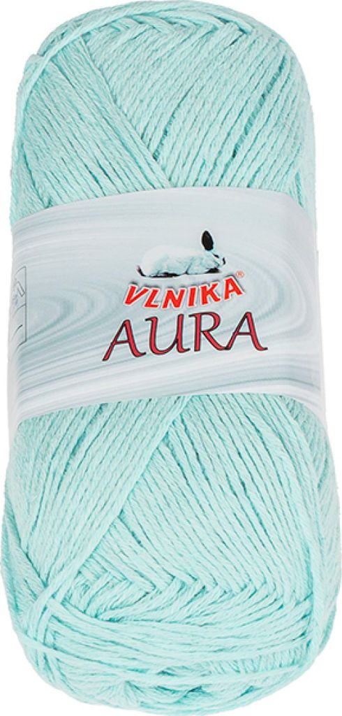 Garn AURA - 100g / 170 m - Hellblau