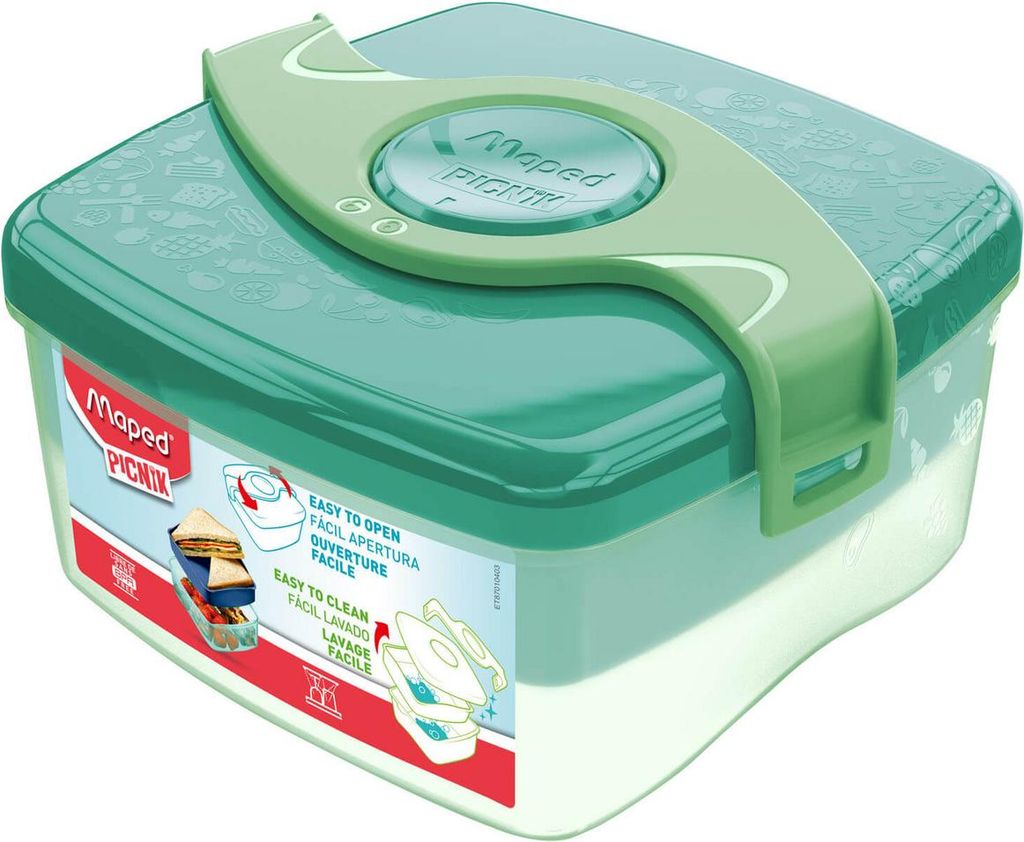 Maped PICNIK Brotdose ORIGINS LUNCH-BOX 1,4 l grün
