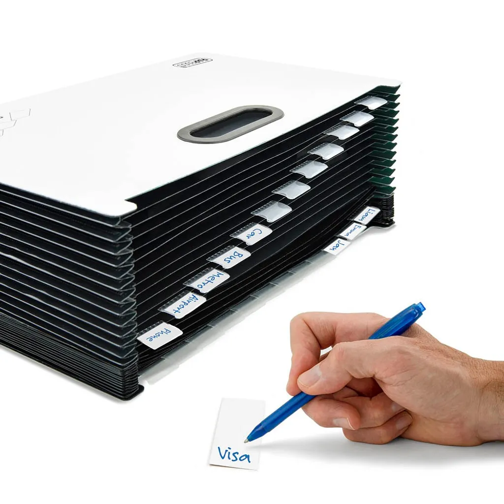 Organiseur de Bureau pour Documents A4 Trieur 26 Sections Blanc Rapesco