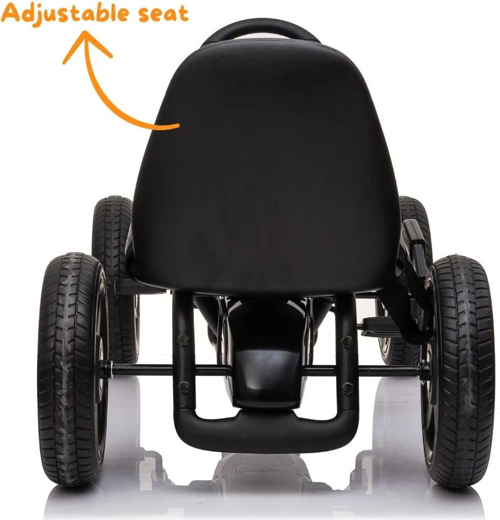 Gokart für Kinder Mercedes - 3 bis 7 Jahre - Verstellbarem Produktbild 6