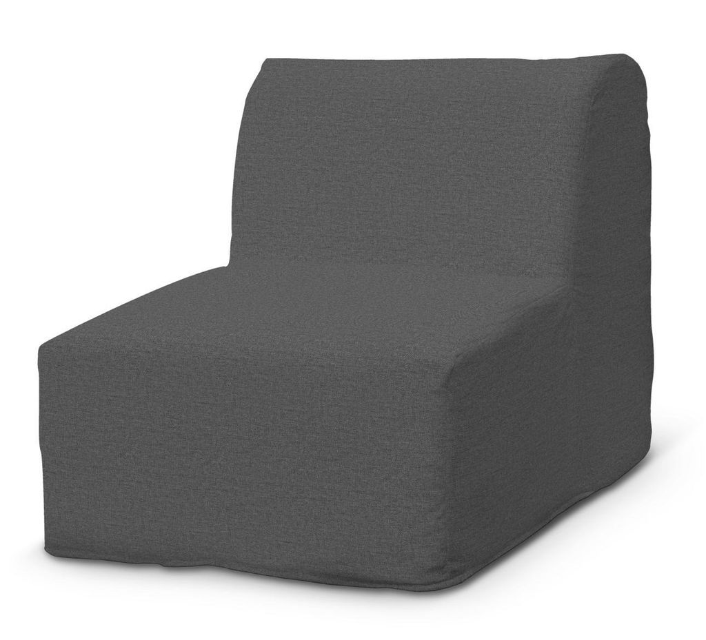 Dekoria Bezug für Lycksele Sessel, dunkelgrau, Bezug für Lycksele Sessel