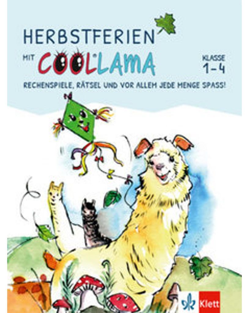 Herbstferien mit Coollama. Rechenspiele, Rätsel und vor allem jede Menge Spaß.Klasse 1-4